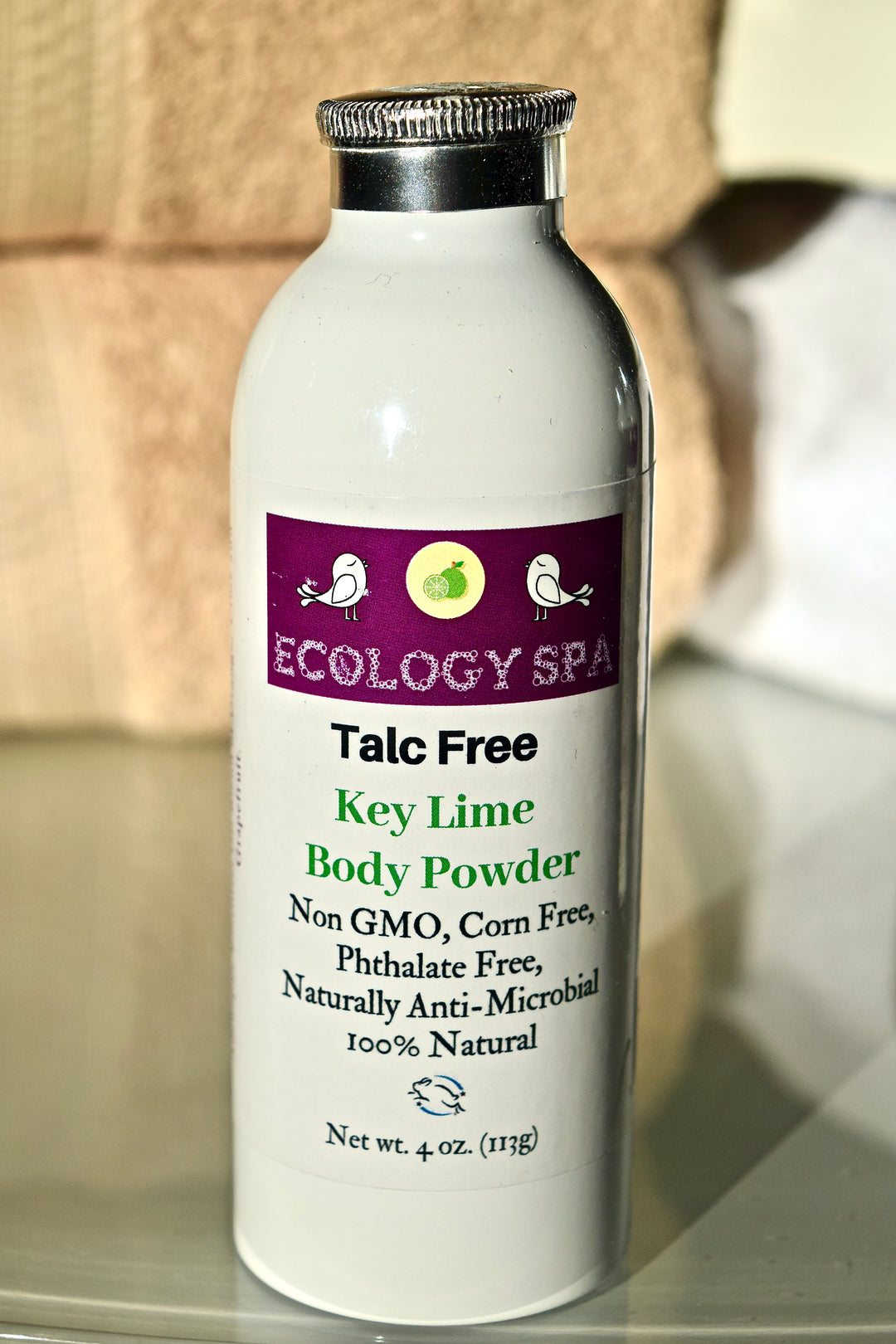 Talc-Free Key Lime Body Powder