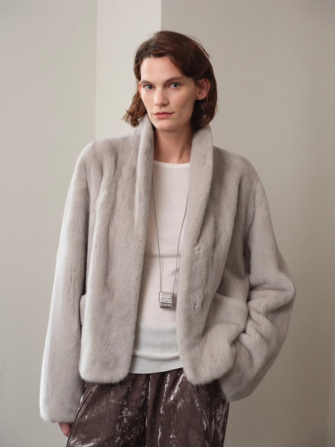 Pure Mink Urban Casual Jacket