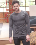 Adrian Men's Long Sleeve Shirt Black