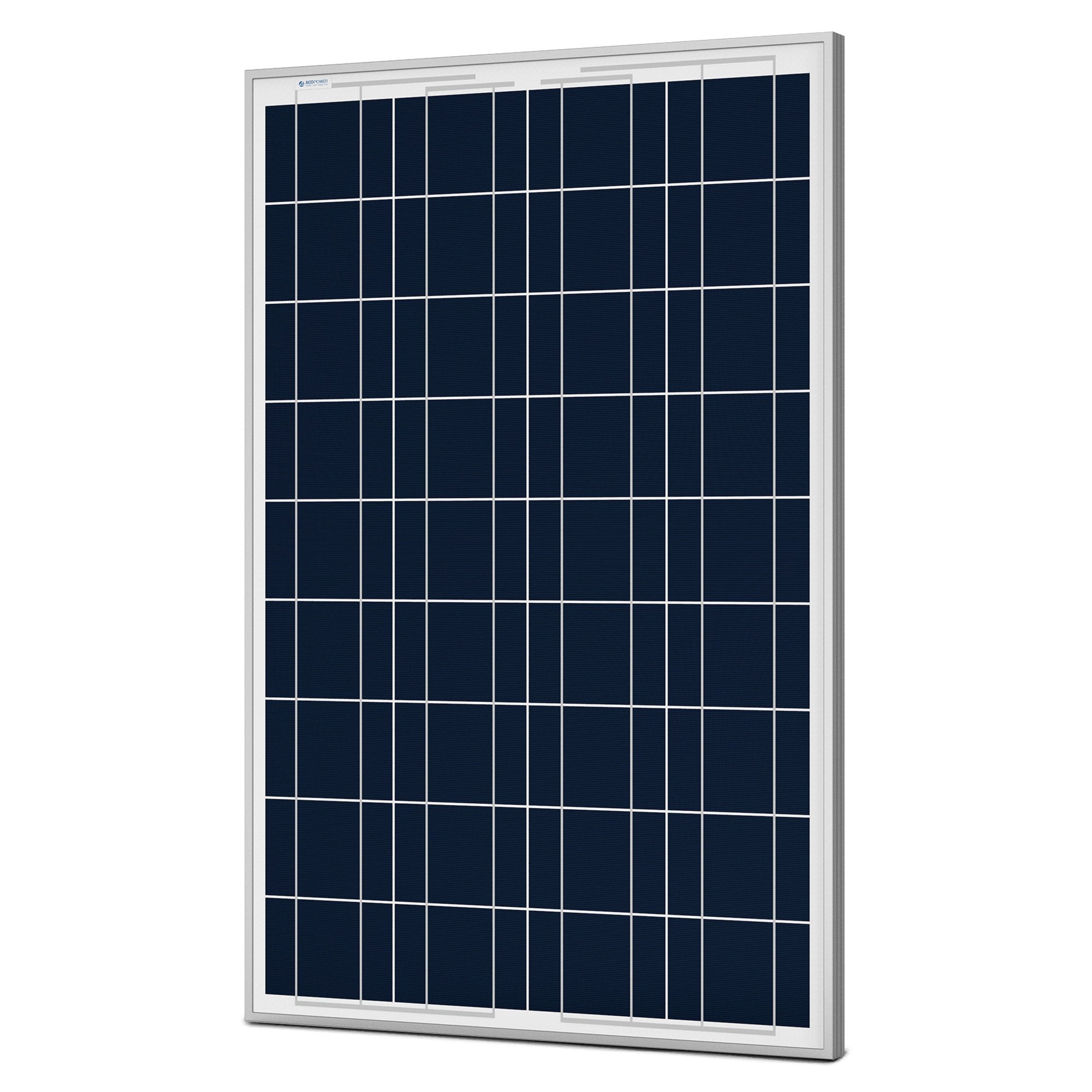 100W Polycrystalline Solar Panel For 12V Battery Charging