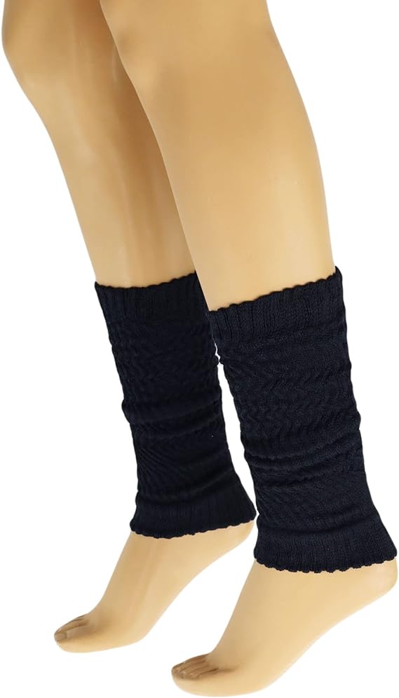 Cotton Leg Warmers Boot Socks Retro Style