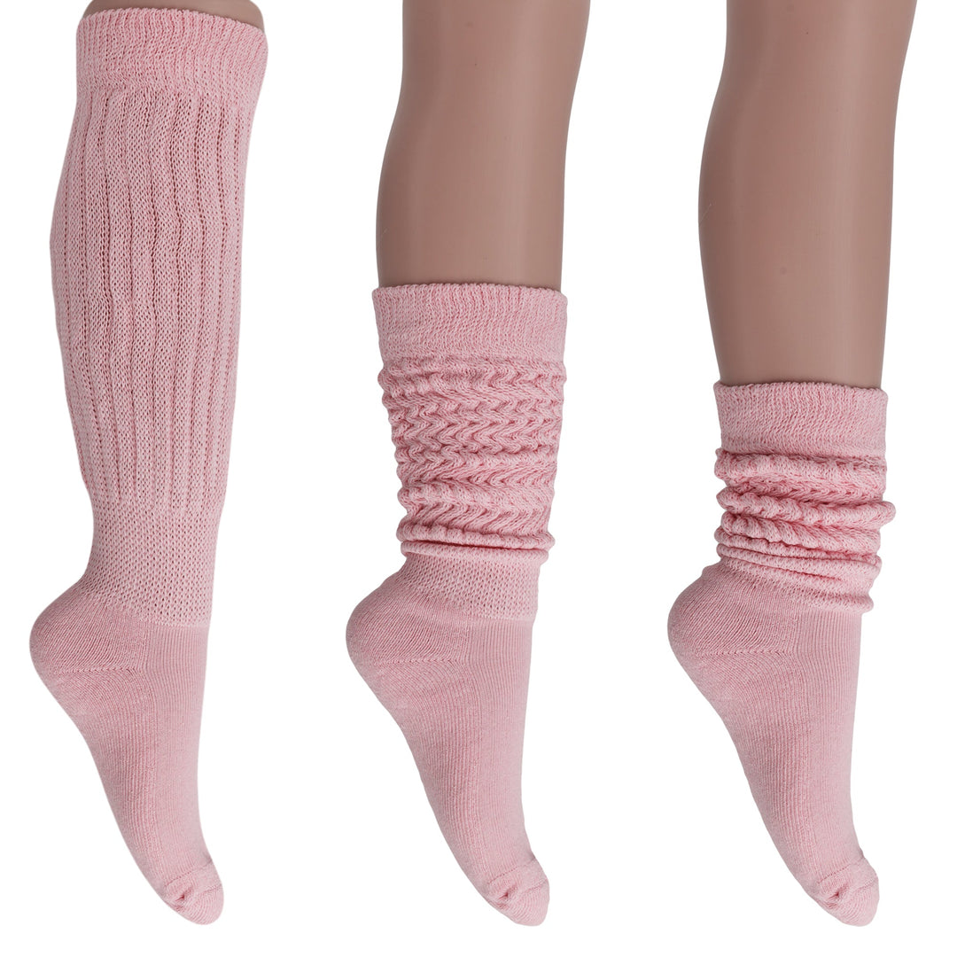 Women's Extra Long Heavy Slouch Cotton Socks 1 Pair