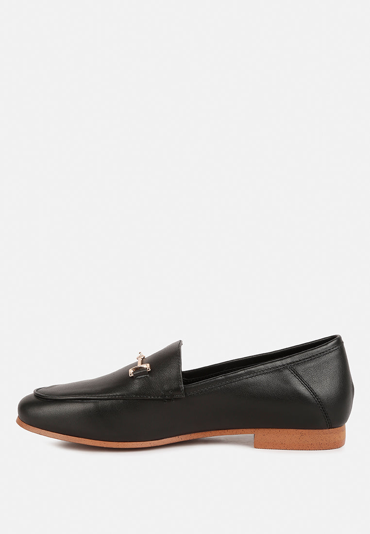 Dareth Horsebit Flat Heel Loafers