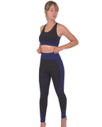 Trois Seamless Legging Black/Navy