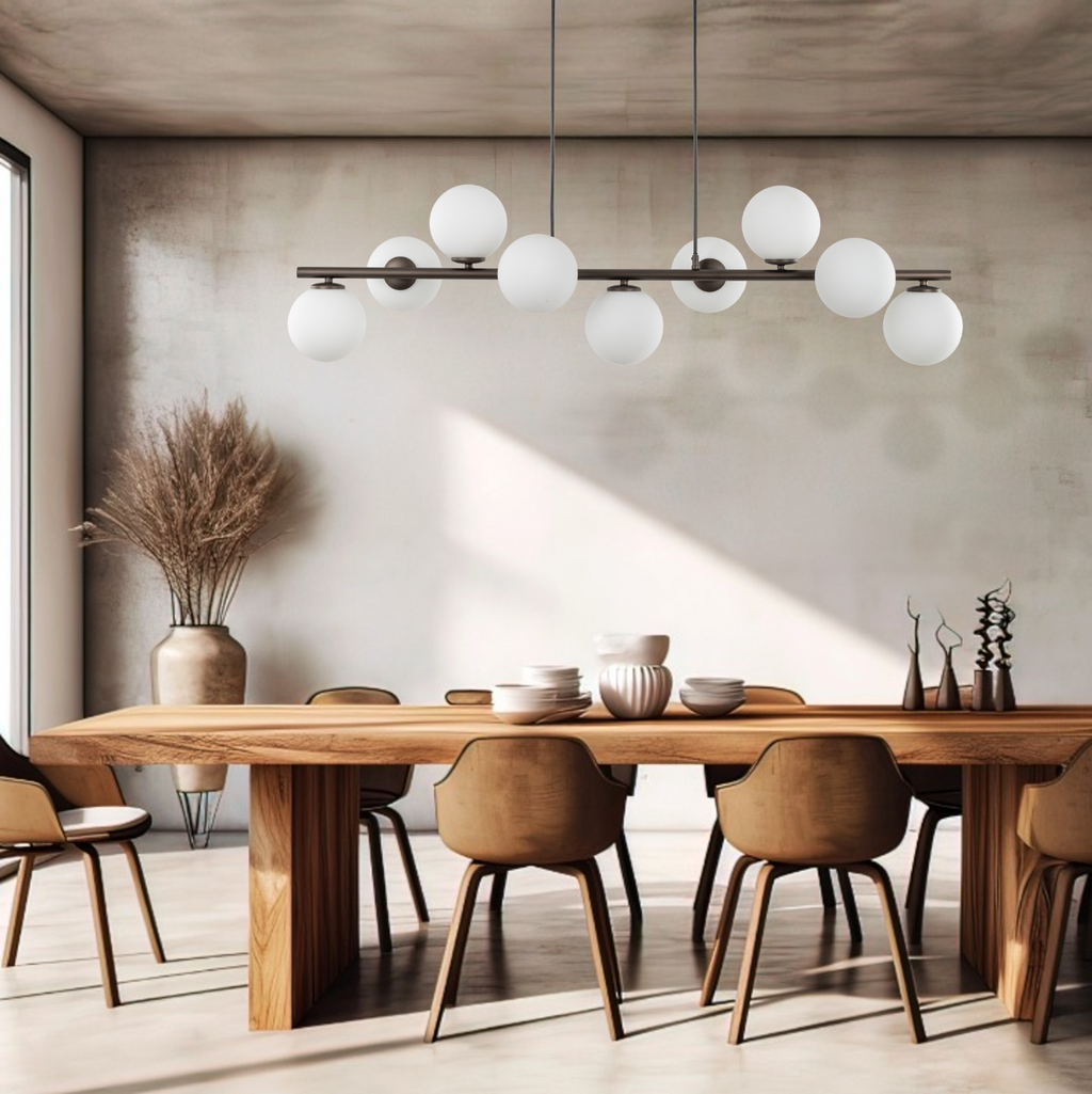 ESTERA Brown Scandinavian Pendant Light 9