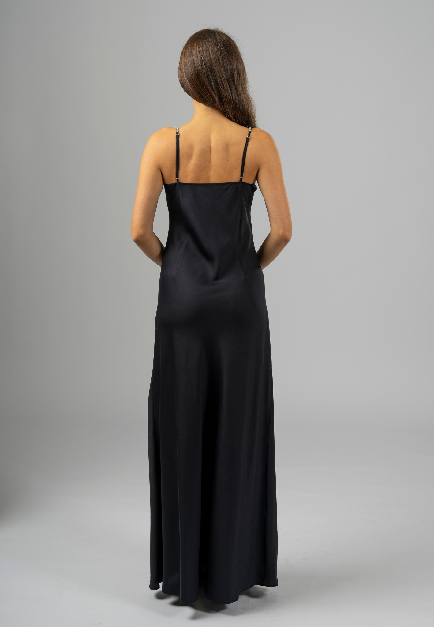 The Swarovski Maxi Slip Dress