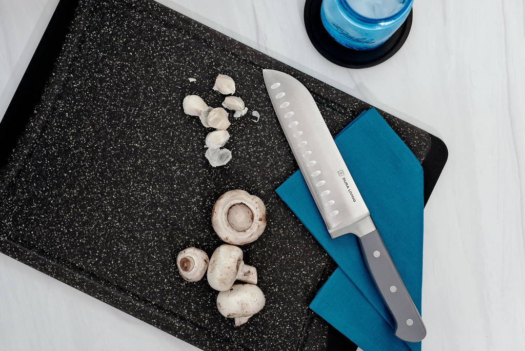 Superior 7 Inch Santoku Knife | Gray