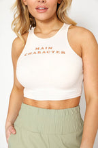 Main Character Crop Tank