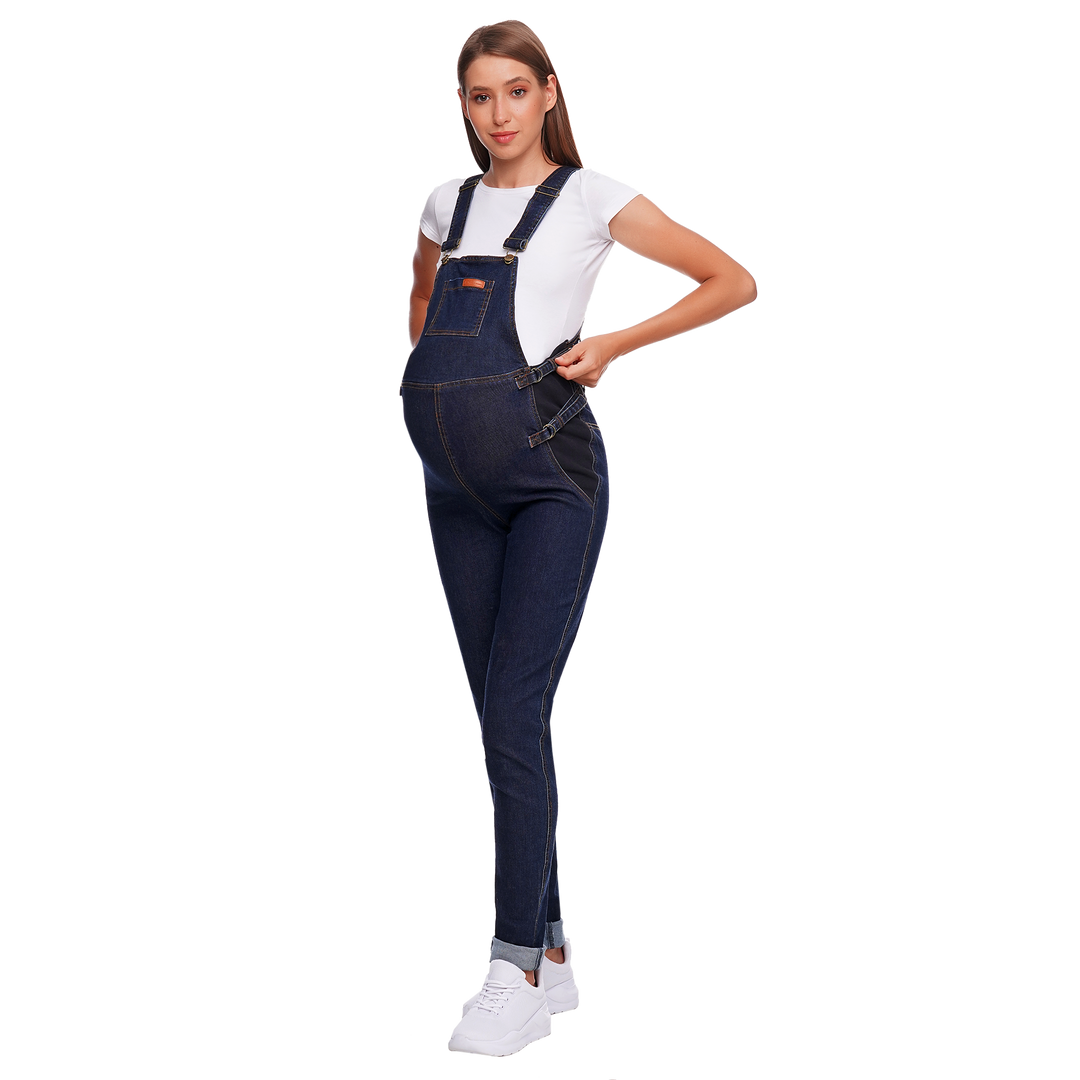 Belly Support Maternity Overall Long