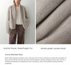 Pure Mink Urban Casual Jacket