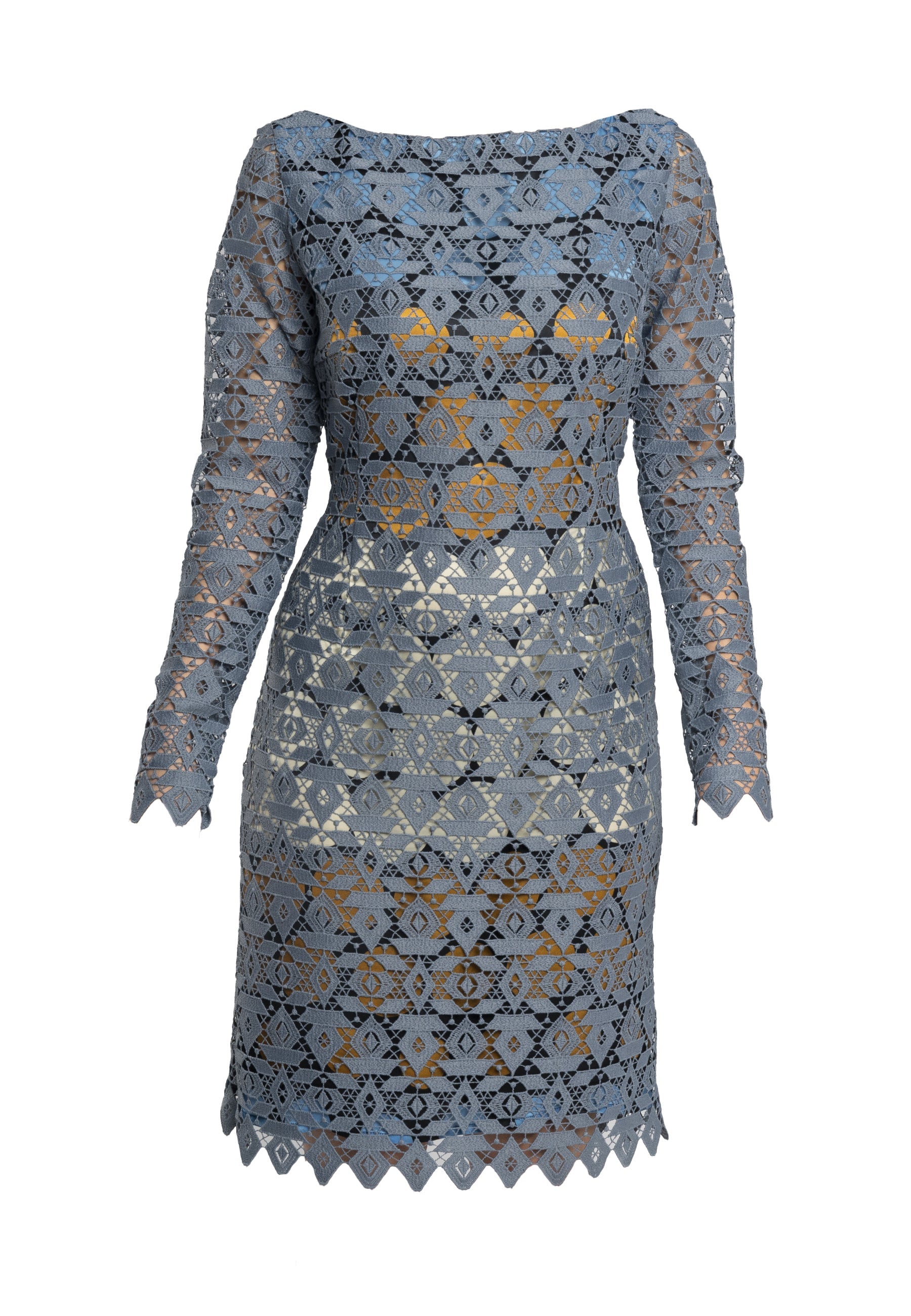 Azzurra Lace Sheath Dress