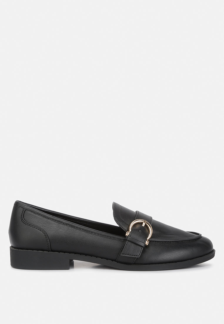 Sheboss Buckle Detail Loafers