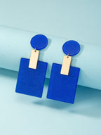 Sparkled in Gold Glam Drop Earrings