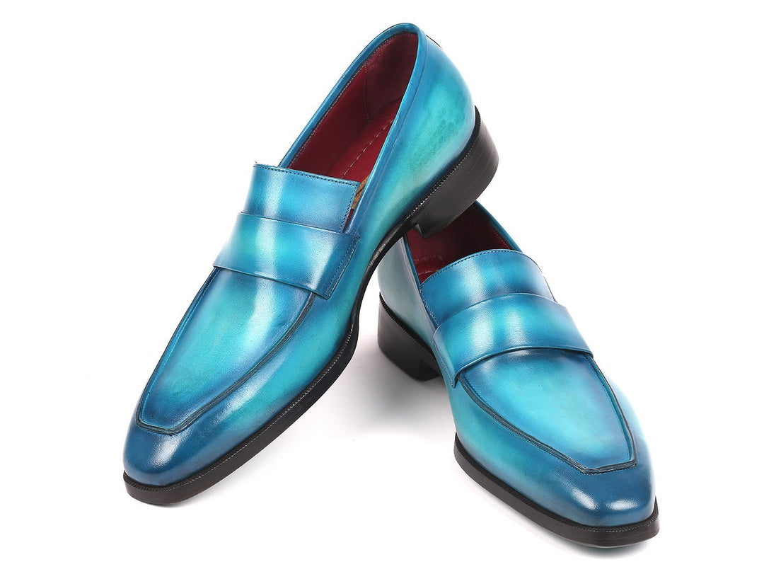 Paul Parkman Men's Loafers Turquoise