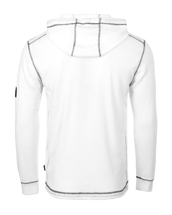 Men's Thermal Long Sleeve Lightweight Pocket Sleeve Hoodie