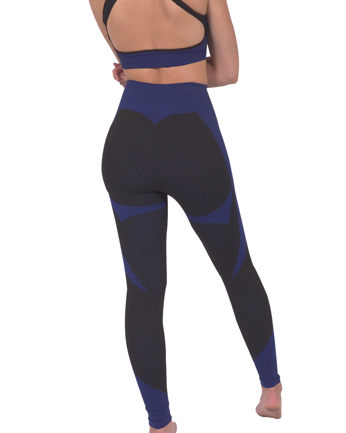 Trois Seamless Legging Black/Navy
