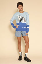 Shark Attack Knit Sweater