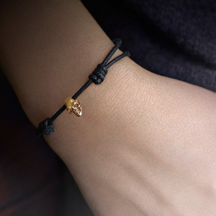 18K Gold Skull Trophy Bracelet