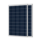 100W Polycrystalline Solar Panel For 12V Battery Charging