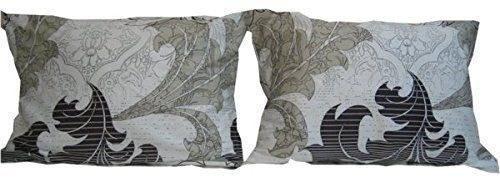 Jacquard Paisley Floral Leaves Flat Sheet & Pillow Cases Set Twin