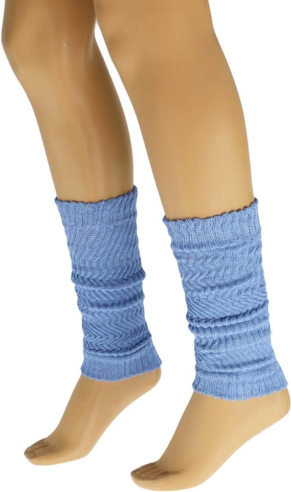 Cotton Leg Warmers Boot Socks Retro Style