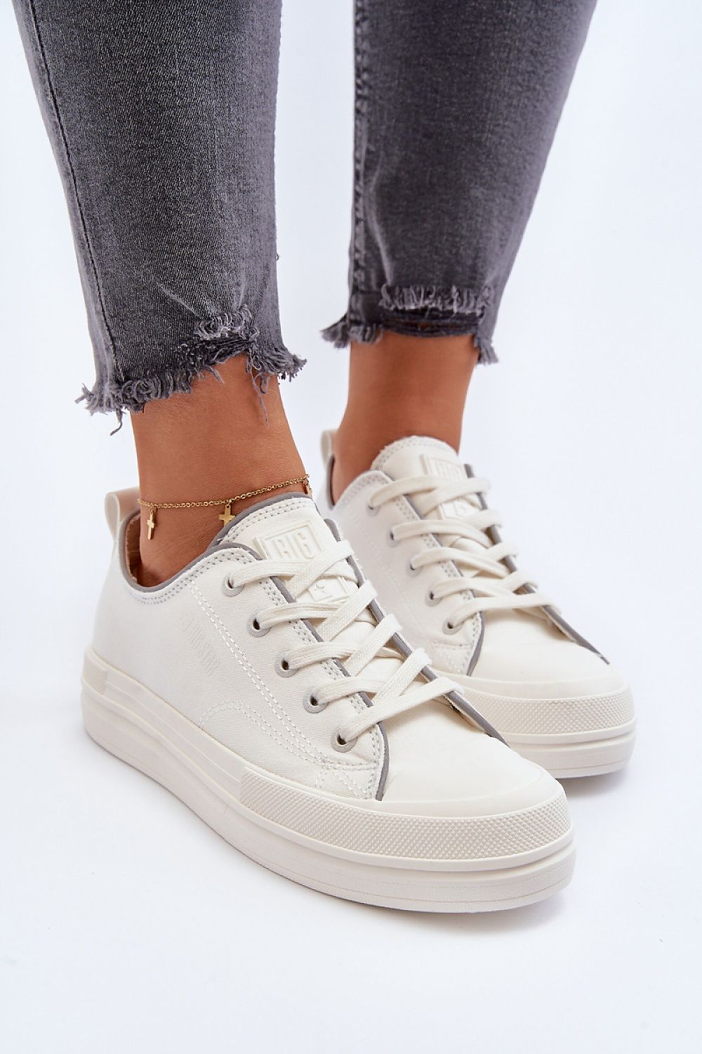 Big Star Fabric Sneakers White