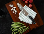 Elite 7 Inch Santoku Knife | Black