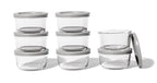 Glass Food Storage Containers 16-Piece (8+8)