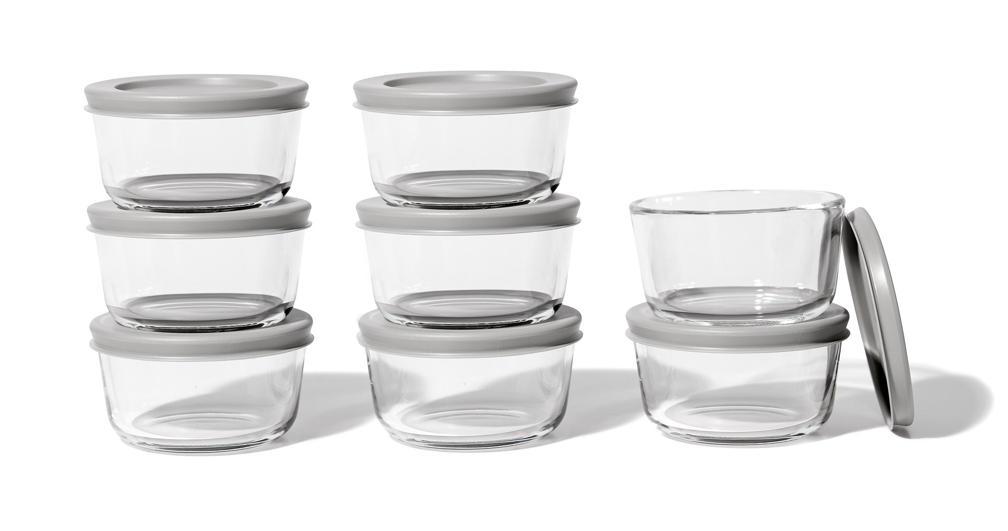 Glass Food Storage Containers 16-Piece (8+8)