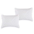 Kuron Comforter Set White (7pc)
