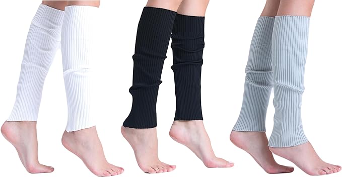 Leg Warmers for Women (3 Pairs)