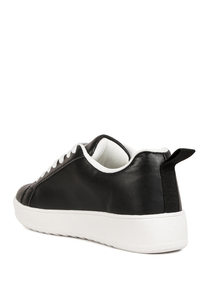 Rouxy Faux Leather Sneakers