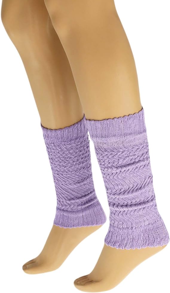 Cotton Leg Warmers Boot Socks Retro Style