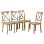 Modern Dining Table Set For 4 Round Table 4 Chairs