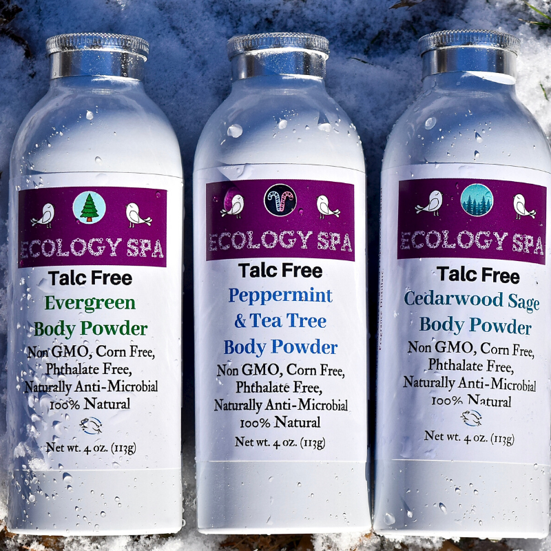 Talc-Free Evergreen Body Powder