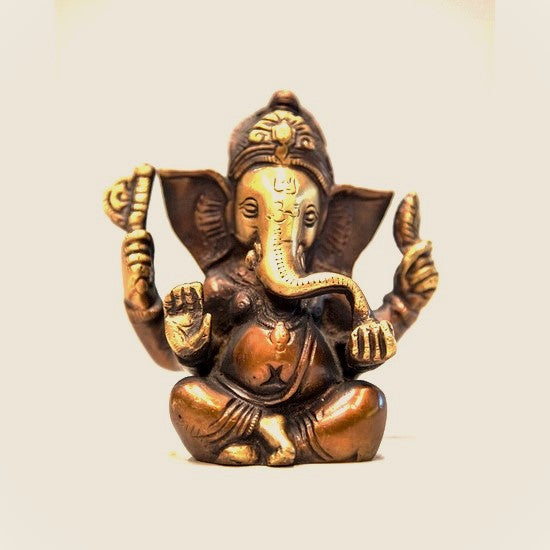 Sitting Ganesha Statue Yoga Studio Home Sacred Space Gifts