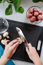 Superior 7 Inch Santoku Knife | Gray