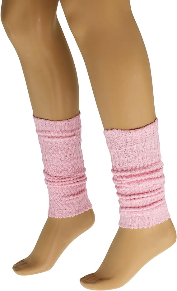 Cotton Leg Warmers Boot Socks Retro Style