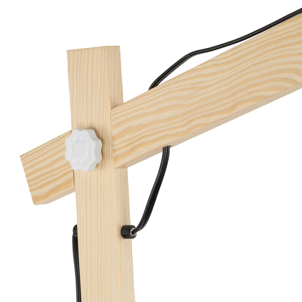 OSLO White Scandinavian Floor Lamp