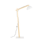 OSLO White Scandinavian Floor Lamp