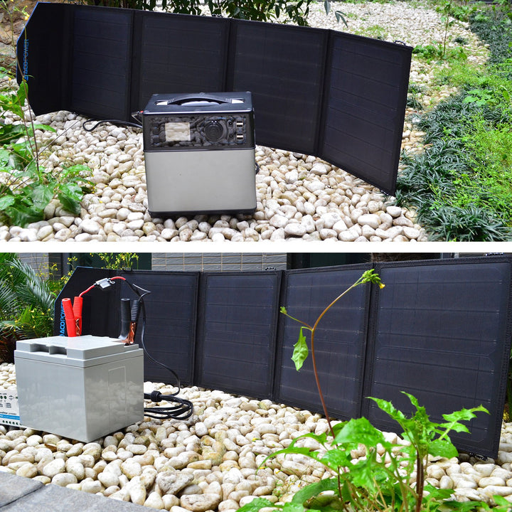 ACOPower Ltk 50W Foldable Solar Panel Kit Suitcase