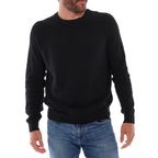 Drew Cotton Sweater | Black