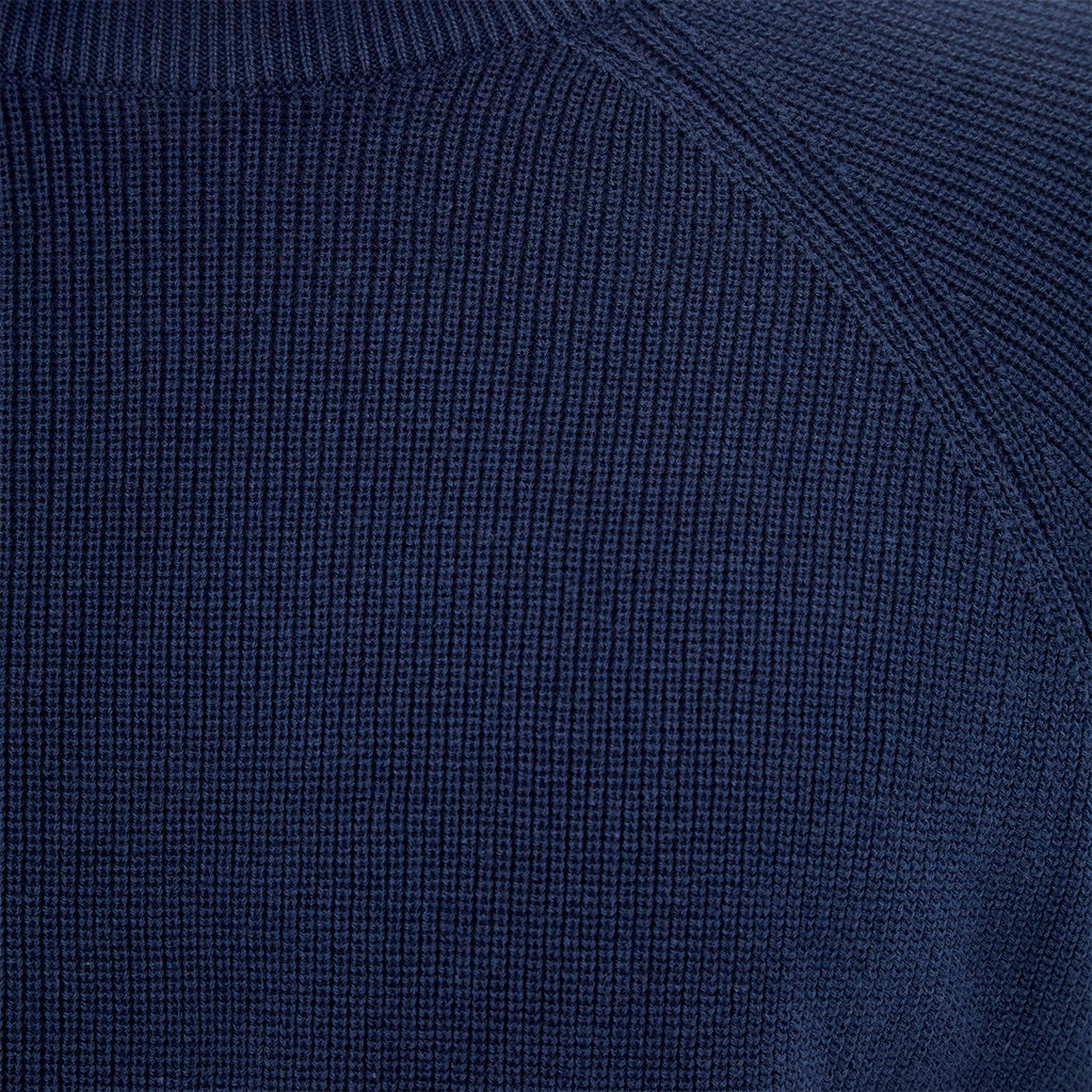 Drew Cotton Sweater | Navy