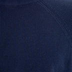 Drew Cotton Sweater | Navy