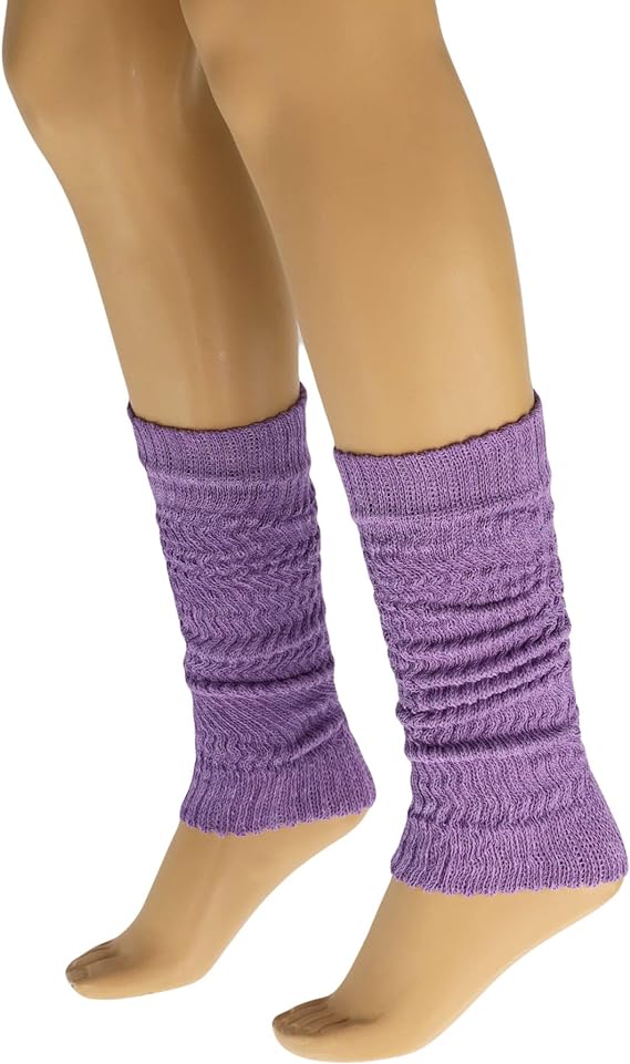 Cotton Leg Warmers Boot Socks Retro Style