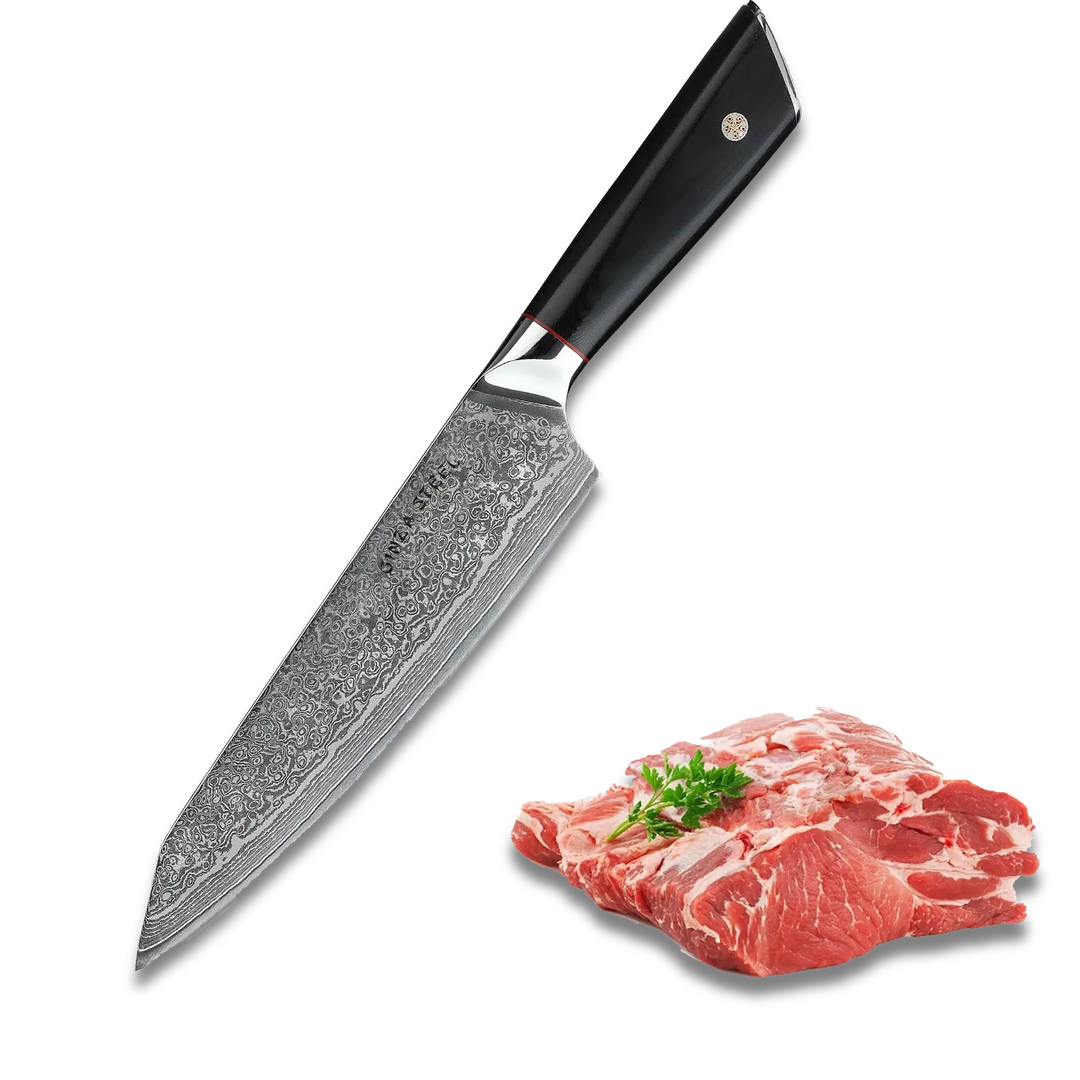 HAGAKURE 21 | Chef Knife Knife 8" 67 Layer AUS 10 Steel