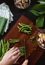 Elite 7 Inch Santoku Knife | Black