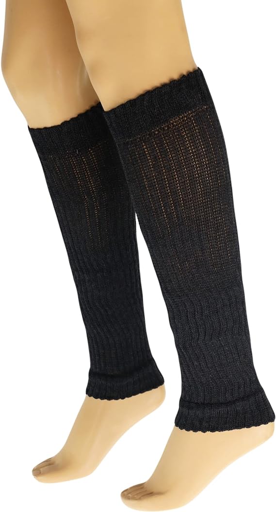 Cotton Leg Warmers Boot Socks Retro Style