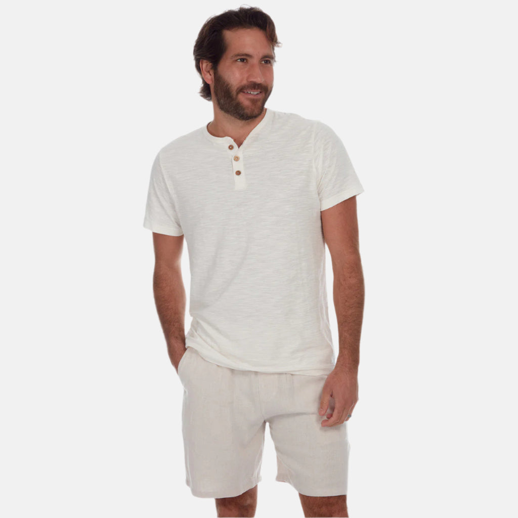 Harry Linen Cotton Short