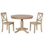 Modern Dining Table Set For 4 Round Table 4 Chairs